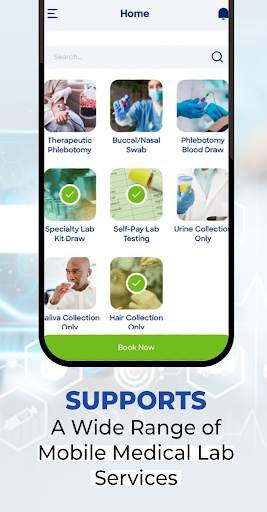 Mobile Medical Lab: Book Tests screenshot 3