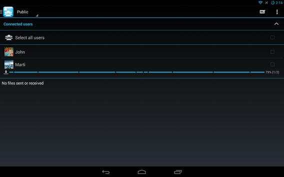WiFi Chat & File share Groups screenshot 7