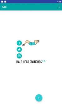 FITIN - 7 Minutes ABS Workout Challenge screenshot 3