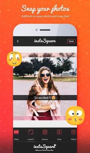 SquareFit - insta Photo Editor-Beauty Photo Effect screenshot 6