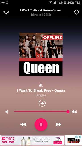 Queen –  OFFLINE MUSIC OFFLINE screenshot 2