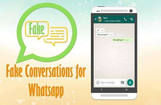 Fake Conversation for Whatsapp (Create fake chats) screenshot 2