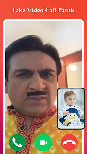 Celebrity video call prank - Funny fake video call screenshot 2