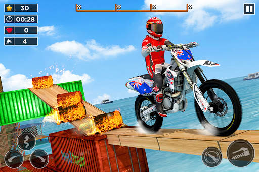 Tricky Bike Stunt Games - New Games : Bike Games screenshot 5