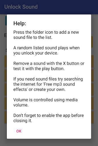Unlock Sound screenshot 3
