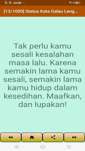 Status Kata Galau Lengkap screenshot 4