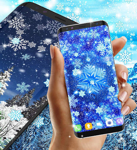 Snow winter live wallpaper screenshot 6