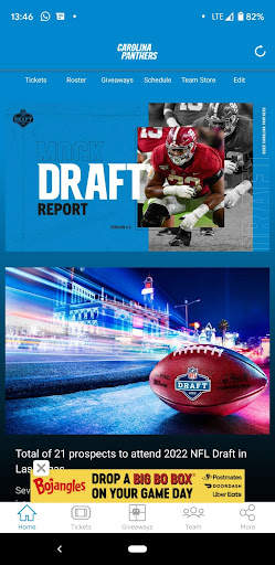 Carolina Panthers Mobile screenshot 3