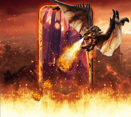 Fire Dragon APUS Live Wallpaper screenshot 5