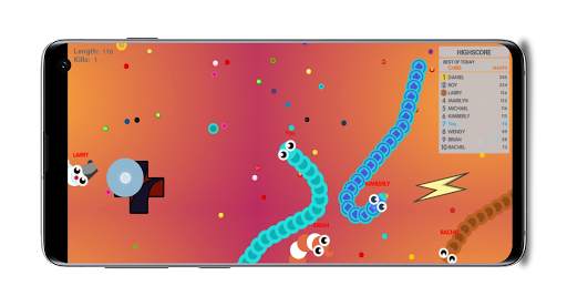 Snake Worms io worm war zone io screenshot 3