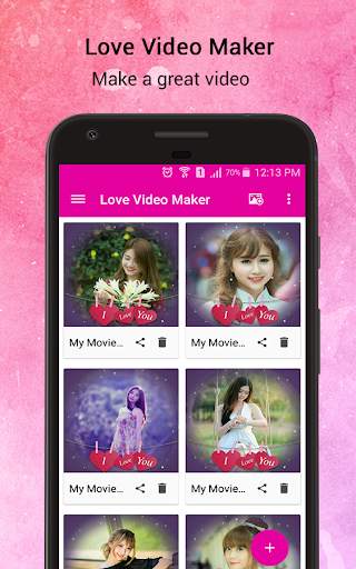 Love Video Maker screenshot 1