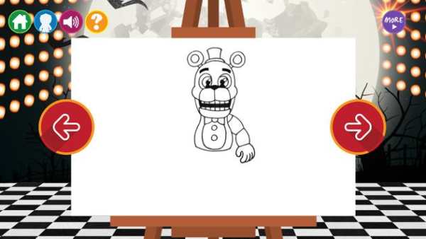 Draw Five Nights at Freddy's screenshot 2