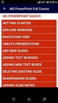 Learn MS PowerPoint Full Course - 15 Days screenshot 1