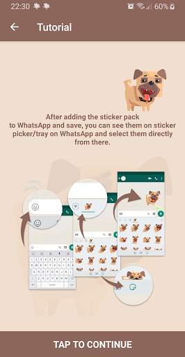 Good Dog Stickers - WAStickerApps for WhatsApp screenshot 3