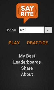 SayRite screenshot 1