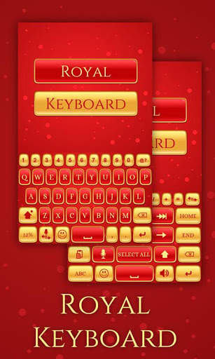 Royal Keyboard Theme स्क्रीनशॉट 3