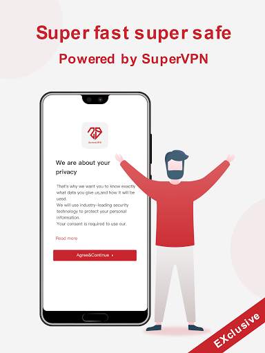 Super VPN- Free VPN Proxy Server & Secure Service screenshot 1