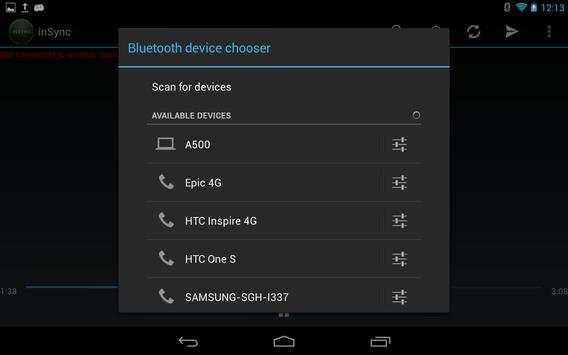 inSync Bluetooth Music Player screenshot 4