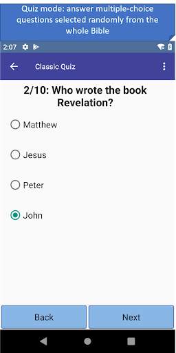 Bible Journey Trivia Game скриншот 5