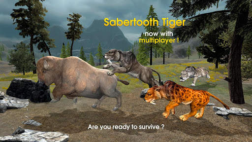 Sabertooth Tiger Chase Sim screenshot 1