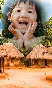 Features natural village photo frame application screenshot 21