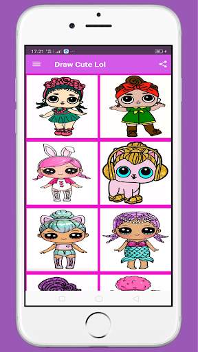How to draw a surprise cute doll screenshot 2