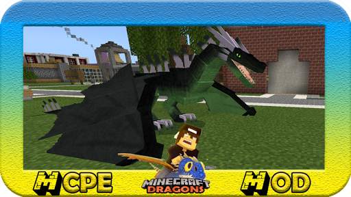 Dragon mod MCPE screenshot 1