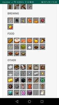 Minecraft 1.14 Crafting Guide screenshot 1