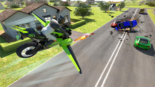 Flying bike Driving Simulator screenshot 3