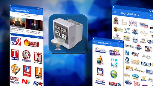 Telugu Christian TVs App HD│All Christian TV's HD screenshot 1