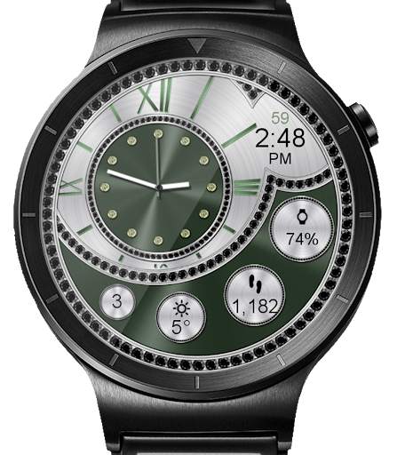 Diamond Bliss HD WatchFace Widget & Live Wallpaper screenshot 16