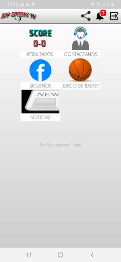 APP SPORTS TV скриншот 2