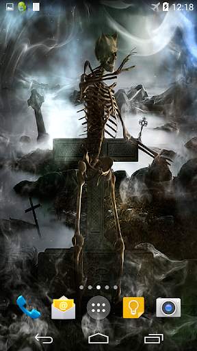 Skeleton Live Wallpaper screenshot 3