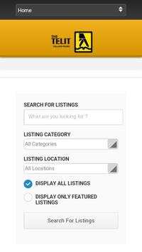 THE TELIT YELLOW PAGES screenshot 1