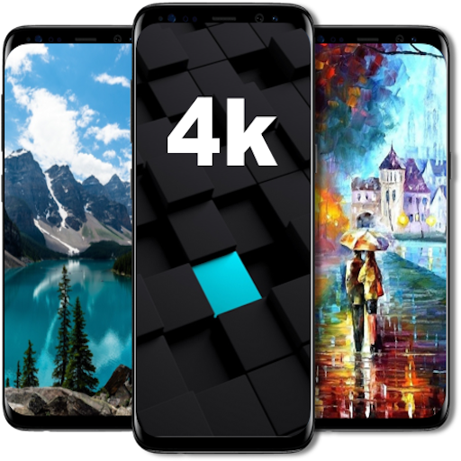 4k Ultra HD 3D Wallpapers आइकन