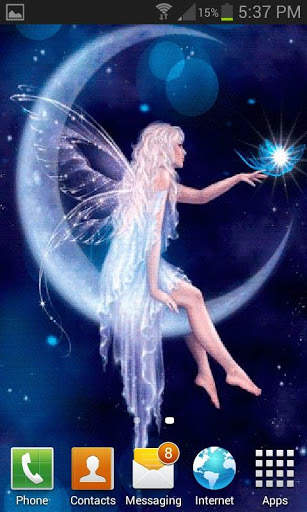 Moon Fairy Live Wallpaper screenshot 3
