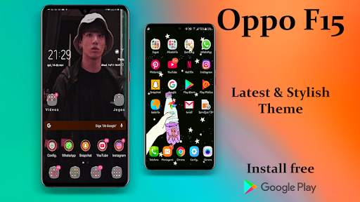 OPPO F15 Pro Launcher 2020: Themes & wallpapers screenshot 4