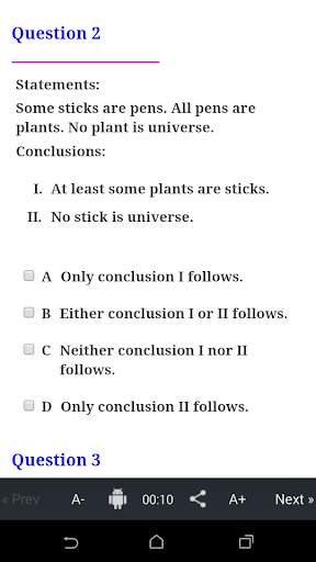 Statements Conclusion -1(IBPS) 2 تصوير الشاشة