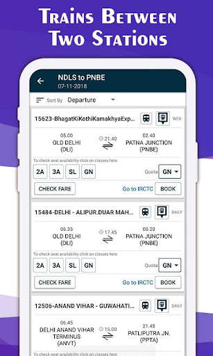 Live Train Status PNR Enquiry screenshot 6