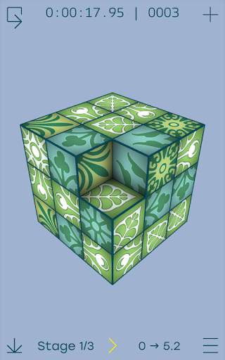 26-PUZZLE (15-puzzle 3D) screenshot 2