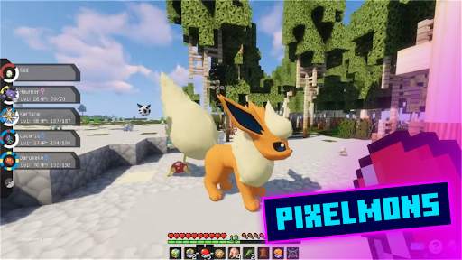 Pixelmons for minecraft screenshot 2