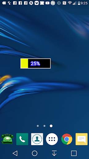 battery status widget screenshot 1