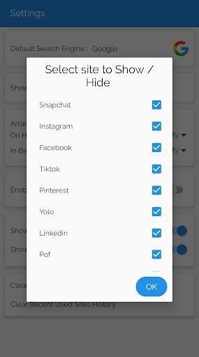All social media and social networks in one app screenshot 6