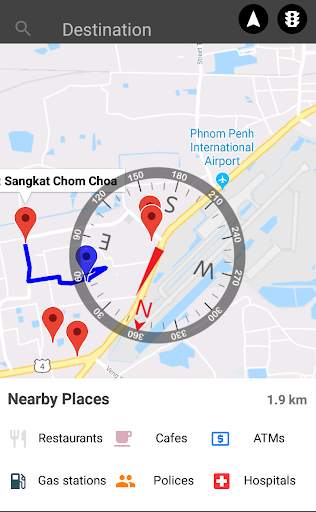 Smart Compass - Trey Visay screenshot 3