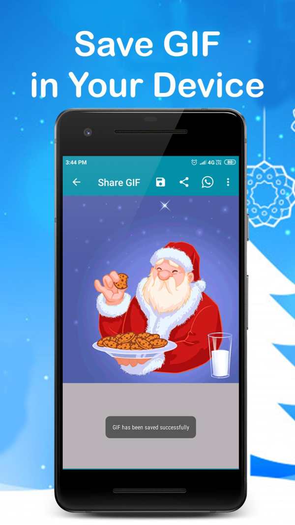 Merry Christmas 2020 GIF Status स्क्रीनशॉट 3