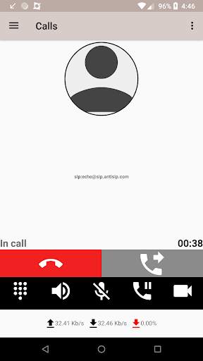Voip By Antisip ( Video) screenshot 4