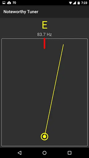 Noteworthy Tuner screenshot 1