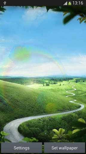 Amazing Touch Sun And Grass screenshot 1
