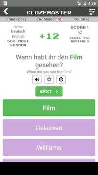 Clozemaster 4 تصوير الشاشة