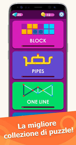 Puzzle Intelligente Collezione screenshot 1